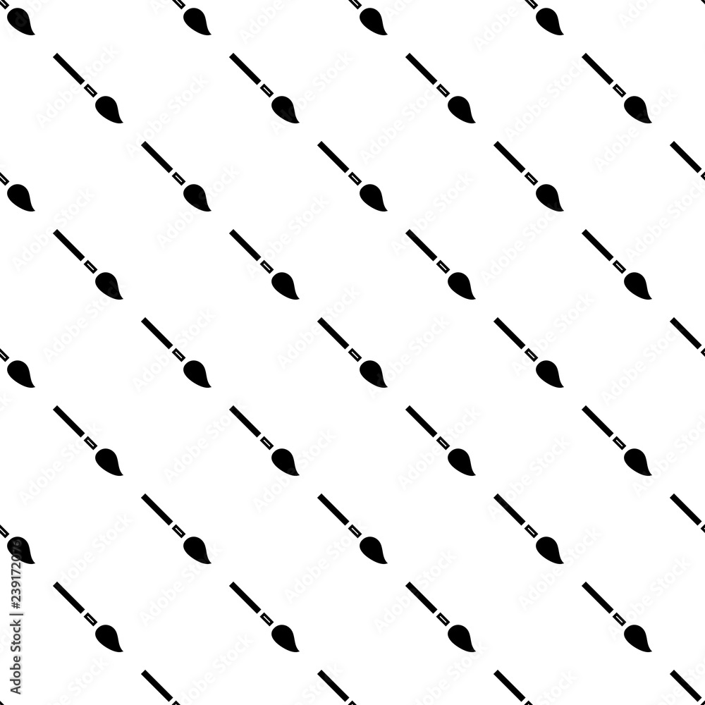 Poster pencil brush pattern seamless vector repeat for any web design