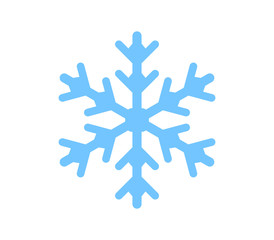 snow icon on white background