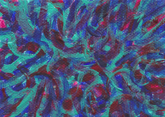 Multicolored, blue, pink, purple, turquoise background