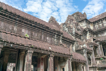 Obraz premium アンコールワットの回廊