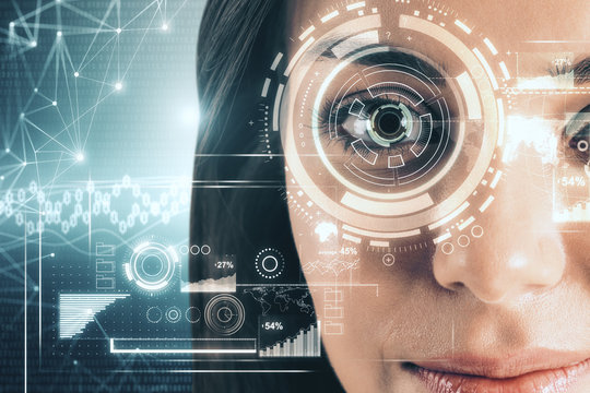 Biometrics and innovation concept