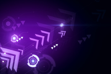 Naklejka premium Purple digital wallpaper