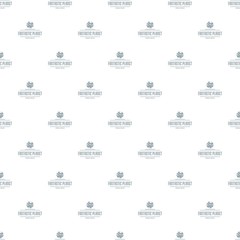 Fantastic planet pattern vector seamless repeat for any web design