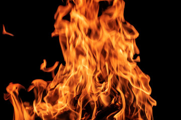 The fire broke out