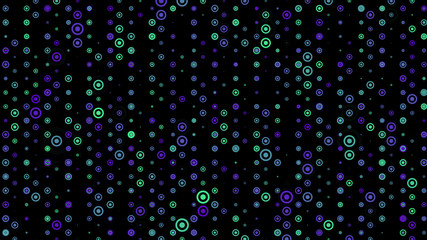 Background of multi-colored circles. Abstract background pattern.