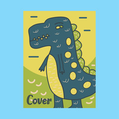 Vector illustration of dinosaur