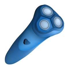 Electric shaver icon. Realistic illustration of electric shaver vector icon for web design