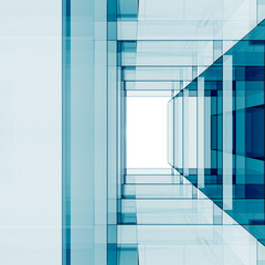 Obraz premium Abstract futuristic 3d rendering