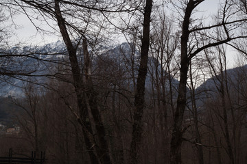 paesaggi di montagna autunnali