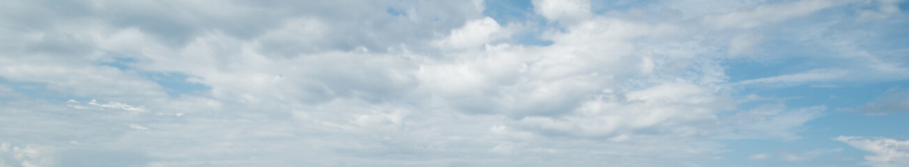 Sky and clouds tropical panorama