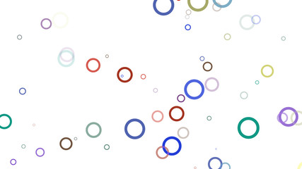 Background of multi-colored circles.