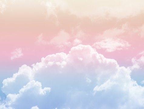 Color Sky Summer Backround