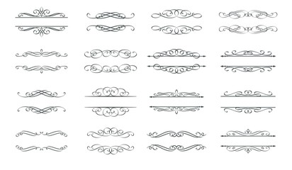 Swirl, scroll and divide