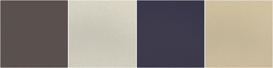 Set of 4 fashionable classic neutrals palette colors of spring