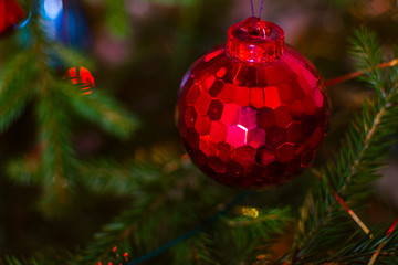 Christmas tree - baubles, 