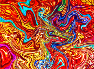 Obraz premium Colorful background. Abstract wave background.
