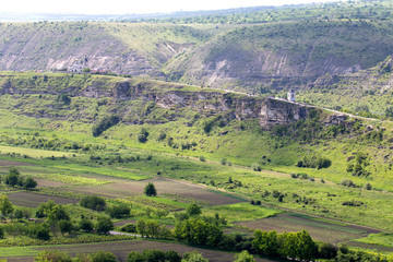 Panoramic of the landscape.