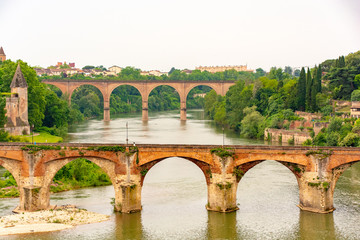 Naklejka premium Bridges across the Tarn