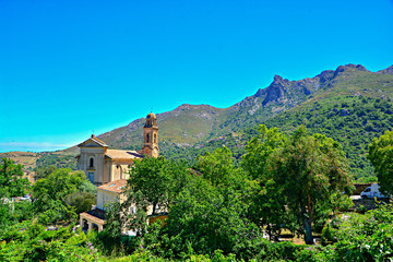 Fototapeta na wymiar Balagne Corsica