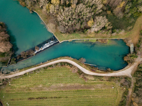 The Timavo River (Il fiume Timavo, Timava, Timav) is a two-kilometre stream in the Province of Trieste. It has four sources near San Giovanni (&Scaron;tivan) near Duino (Devin)