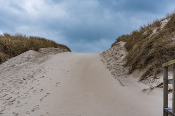 Weg über die Düne auf Sylt