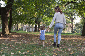 Fototapeta premium Our little walk.