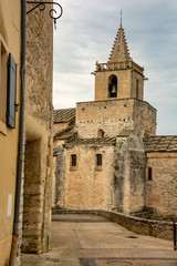 Walking in a Provencal village