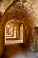 Fototapeta premium Solitude in a Roman amphitheatre