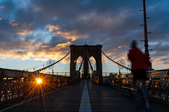 Fototapeta Brooklyn Bridge New York City