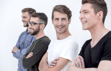 creative business people stand in the office