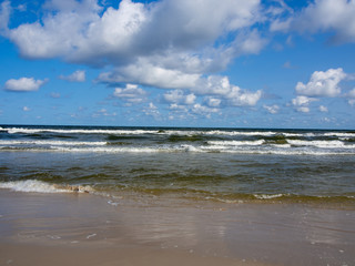 Fototapeta na wymiar View of the baltic sea.