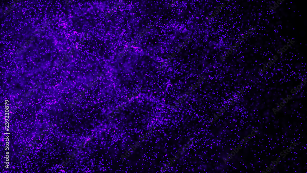 Poster abstract background of data flow. dust particles.futuristic technology element. 3d rendering.