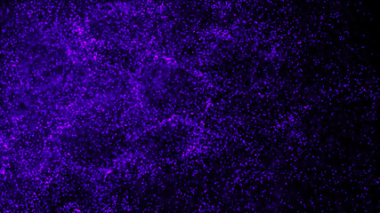 Abstract background of data flow. Dust particles.Futuristic technology element. 3D rendering.