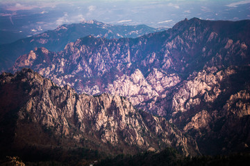AUTUMN IN SEORAKSAN SOUTH KOREA