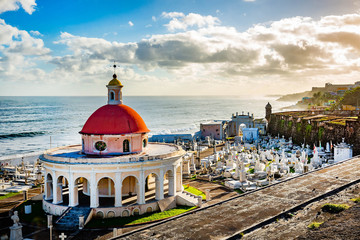Santa maria cemetery in San Juan Puerto Rico