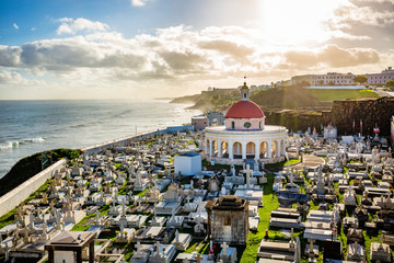 Santa maria cemetery in San Juan Puerto Rico