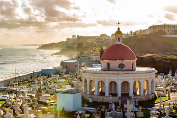 Santa maria cemetery in San Juan Puerto Rico