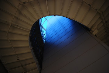 Obraz premium 螺旋階段