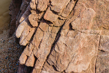 texture of the natural stone background outdoors, pattern