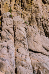 texture of the natural stone background outdoors, pattern