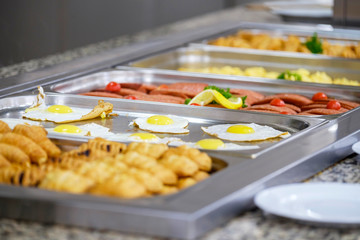 Delicious breakfast buffet 9