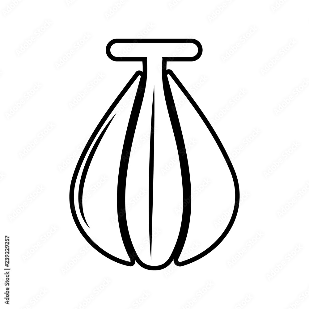 Poster punching bag icon. element of cyber security for mobile concept and web apps icon. thin line icon fo