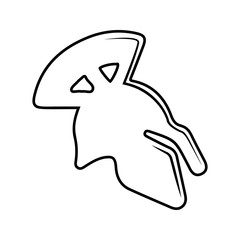 Obraz premium roman helmet icon. Element of cyber security for mobile concept and web apps icon. Thin line icon for website design and development, app development