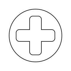 Obraz premium sign in the game health icon. Element of Game for mobile concept and web apps icon. Thin line icon for website design and development, app development