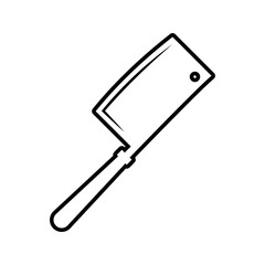 kitchen ax icon. Element of kitchen tools for mobile concept and web apps icon. Thin line icon for website design and development, app development