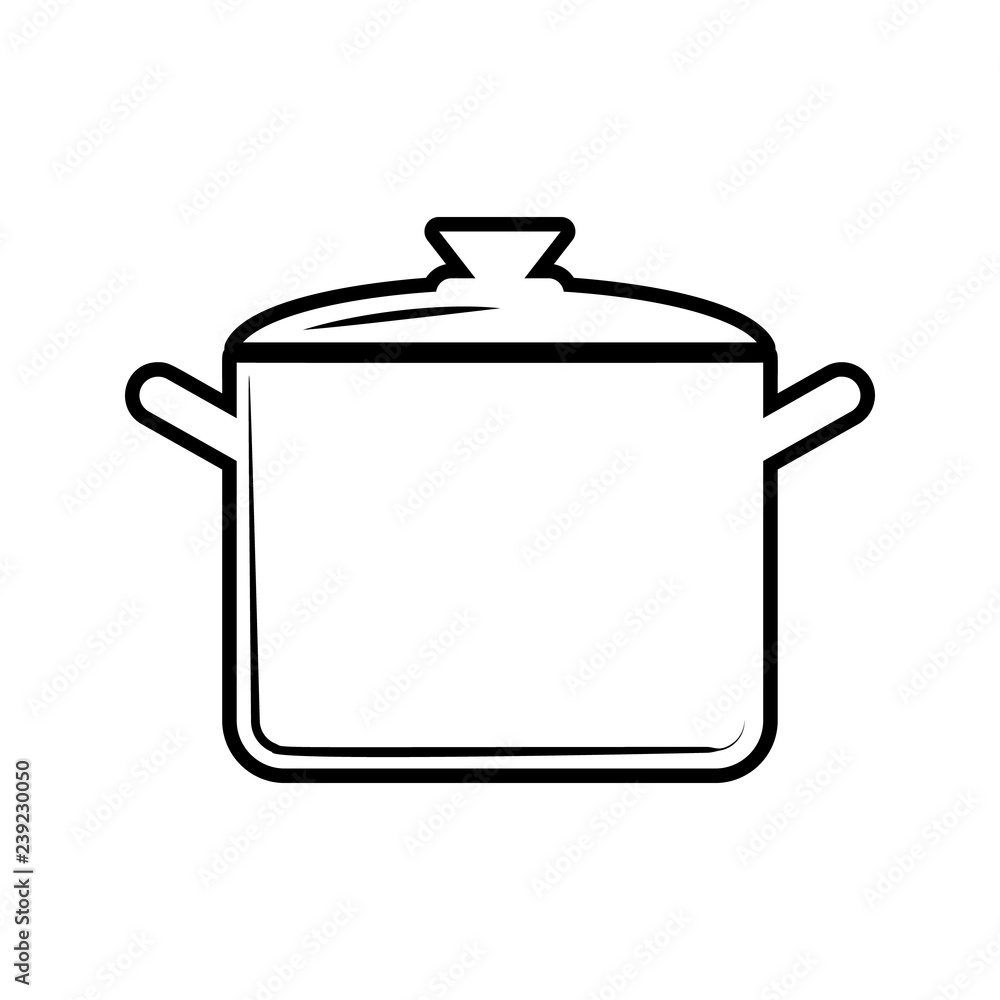 Poster pan icon. element of kitchen tools for mobile concept and web apps icon. thin line icon for website 