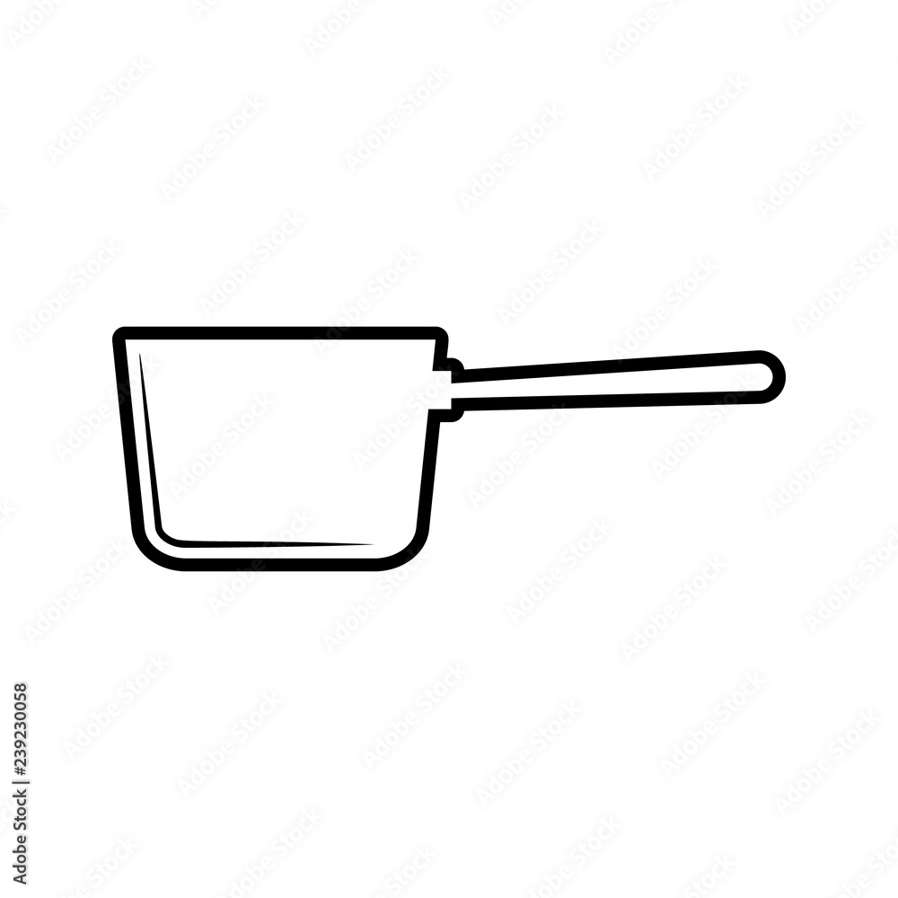 Poster pan icon. element of kitchen tools for mobile concept and web apps icon. thin line icon for website 