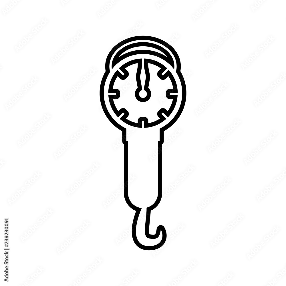 Poster libra icon. element of kitchen tools for mobile concept and web apps icon. thin line icon for websit