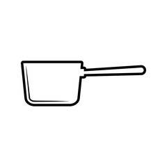 pan icon. Element of kitchen tools for mobile concept and web apps icon. Thin line icon for website design and development, app development