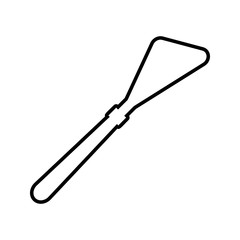 shovel icon. Element of kitchen tools for mobile concept and web apps icon. Thin line icon for website design and development, app development